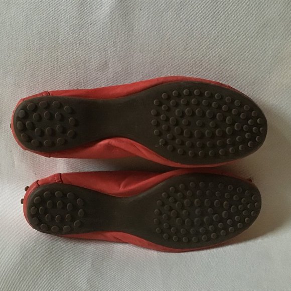 Dark Salmon  Leather Rudsak Flats / Loafers - Picture 5 of 6